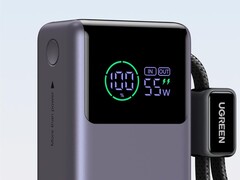Nexode Power Bank de Ugreen en gris oscuro