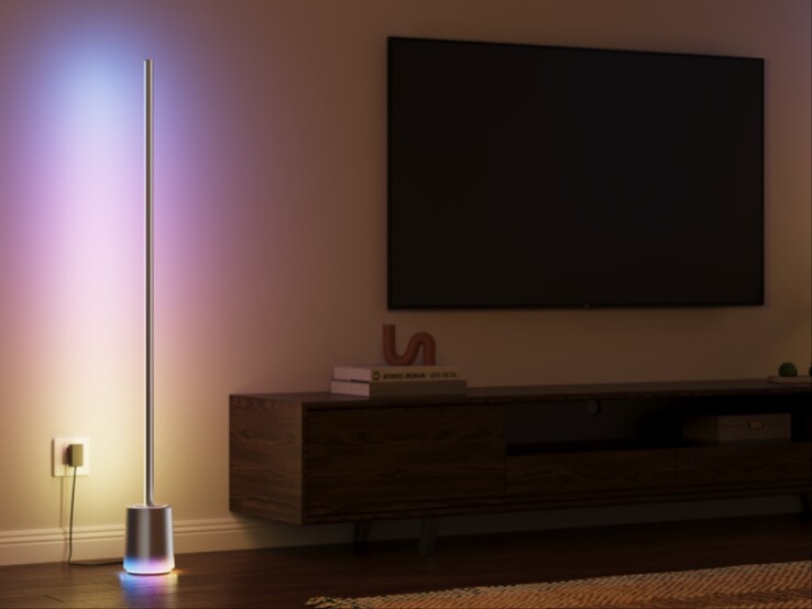 Representación artística de la lámpara de pie Govee 3. (Fuente de la imagen: Govee)