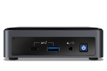 Intel NUC (NUC10i5FNKPA) frente (fuente: Intel)