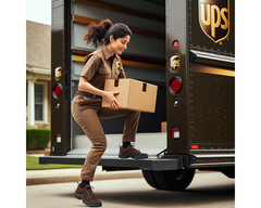 UPS despide a 12.000 de sus 85.000 directivos - La IA lo hace posible (imagen simbólica: DALL-E / AI)