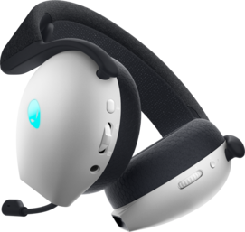 Auriculares inalámbricos de modo dual Alienware AW720H - Lunar Light. (Fuente de la imagen: Dell)