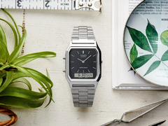 El reloj AQ-230A-1DM de Casio (en la imagen) ya está disponible en EE.UU. (Fuente de la imagen: Casio)