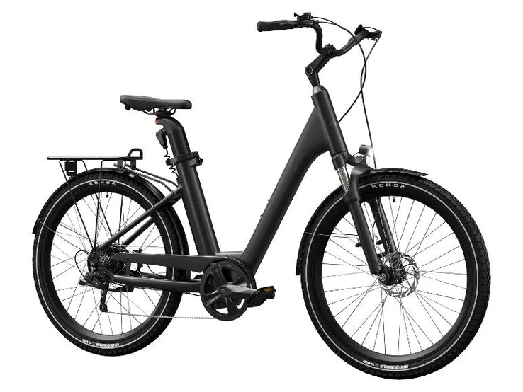 La bicicleta eléctrica Lidl Crivit Class e-bike/Basic Urban. (Fuente de la imagen: Lidl)