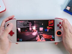 La pantalla OLED de 144 Hz del Mangmi Pocket Max hace que la retransmisión de juegos sea una delicia. (Fuente de la imagen: Mangmi)