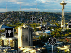 Visión de la red móvil 6G de Nvidia.