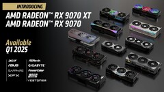 La AMD Radeon RX 9070 XT ha sido sometida a una prueba de rendimiento en línea (fuente de la imagen: AMD)