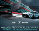 El Stealth 16 con temática AMG. (Fuente: MSI)