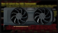 La RX 7800 XT y la RX 7700 XT incorporan 60 y 54 unidades de cálculo respectivamente. (Fuente: AMD/MLID-editado)