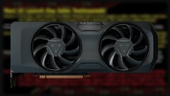 La RX 7800 XT y la RX 7700 XT incorporan 60 y 54 unidades de cálculo respectivamente. (Fuente: AMD/MLID-editado)