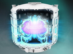 El plasma puede mantenerse permanentemente estable utilizando IA. (Imagen: US ITER)