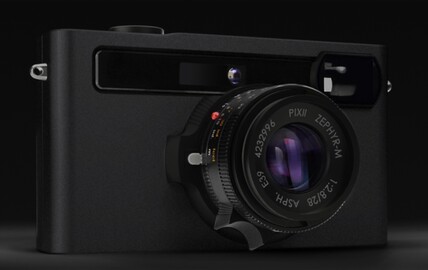 La cámara telemétrica de fotograma completo Pixii Max.
