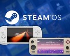 El Konkr Pocket Fit G3 y el Ayaneo Pocket S2 Pro aparecen en la imagen con el logotipo de Steam OS de fondo.