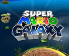 Se muestra el banner de Super Mario Galaxy Switch (Fuente de la imagen: captura de pantalla, Nintendo of America YouTube)