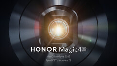 Honor revelará la serie Magic4 en el MWC 2022 de Barcelona. (Fuente de la imagen: Honor)