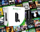 La consola Xbox 360 se muestra con juegos retro