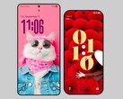Con unos biseles más finos y una perforación más pequeña, el Xiaomi 16 (derecha) pretende competir con el Samsung Galaxy S26 Ultra. (Fuente de la imagen: Ice Universe)