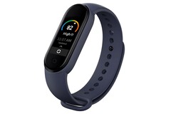 La banda inteligente 5 de Xiaomi Mi Smart Band presenta un control del estilo de vida, como el ritmo cardíaco, el sueño y la salud de la mujer. (Fuente de la imagen: Xiaomi)