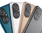 Renders de cómo se espera que sea el Huawei P50. (Imagen: Waqar Khan)