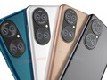 Renders de cómo se espera que sea el Huawei P50. (Imagen: Waqar Khan)
