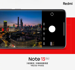El Redmi Note 13 Pro Plus será el primer dispositivo en incorporar el sensor de cámara Samsung ISOCELL HP3 Discovery Edition. (Fuente de la imagen: Xiaomi)