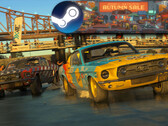 Dirt 5 es un juego de carreras todoterreno lleno de acción y estilo arcade que está rebajado durante las Rebajas de Otoño de Steam. (Fuente de la imagen: Steam - editado)