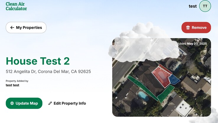 Ejemplo de casa suburbana con un patio trasero totalmente de césped en lugar de una piscina. (Fuente de la imagen: Project EverGreen)