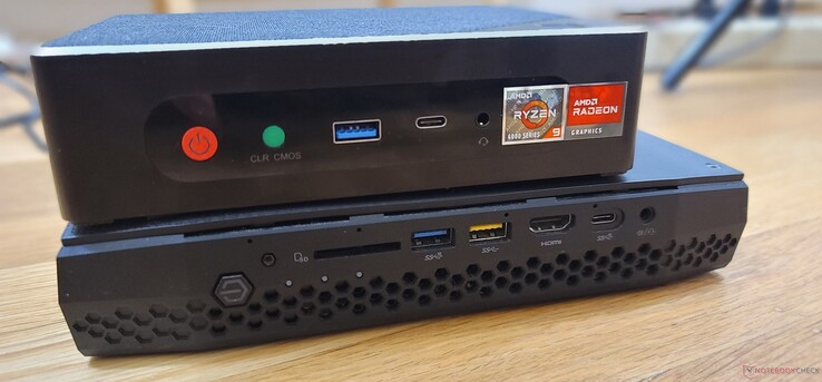 Arriba: Beelink GTR6, abajo: Intel NUC11PHKi7C Arriba: Beelink GTR6, abajo: Intel NUC11PHKi7C