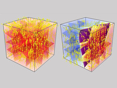 Las simulaciones del magnetismo, los dominios magnéticos y el comportamiento de las nuevas aleaciones son complejas. (Imagen: Alexander Kovacs)