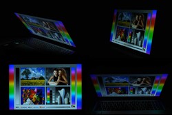 Pantalla con ángulo de visión estable