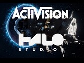 Se muestran los logotipos de Activision y Halo Studios