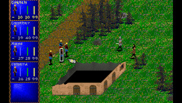 En la imagen: una captura de pantalla del juego «Darklands».