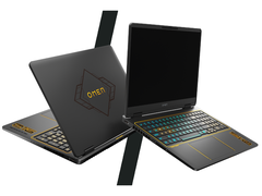 El portátil para juegos HP Omen 16 edición LoL (en la imagen) puede configurarse con un panel de 16 pulgadas WQXGA (2560×1600) a 240 Hz, o con una versión 2K (1920×1200) a 165 Hz. (Fuente de la imagen: HP)