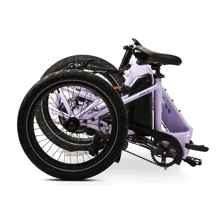 La Lectric XP Trike2 750 y 500, ambos modelos presentan un diseño plegable (Fuente de la imagen: Lectric)