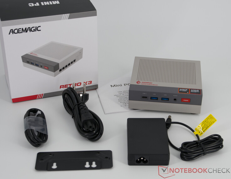 Acemagic Retro X3 - Contenido del envío