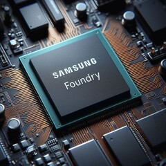 Los rendimientos del proceso de 3 nm de Samsung aún no han mejorado (imagen generada por DAL- E 3.0)