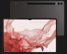 El diseño de la Samsung Galaxy Tab S9 Ultra ha sido desvelado por una nueva filtración (imagen vía MySmartPrice)