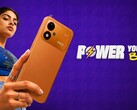 Una imagen promocional del Xiaomi Poco M8 Power en la que aparece una joven