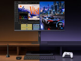 El Redmi A27U 2027 tiene un precio inicial de unos 253 dólares. En la imagen: una fotografía promocional que muestra la función de modo dual del monitor.
