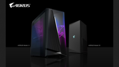 Los nuevos PC Aorus Models X y S. (Fuente: Gigabyte)