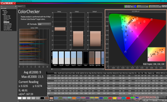 ColorChecker antes de la calibración