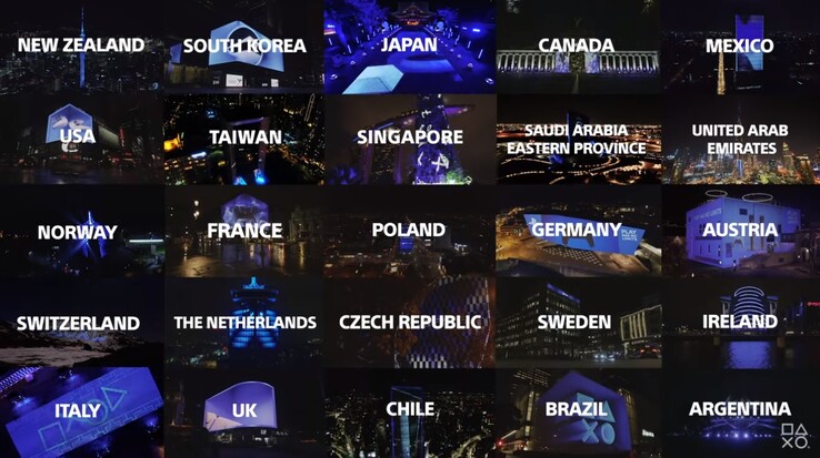 PS5 en todo el mundo. (Fuente de la imagen: blog de PlayStation)