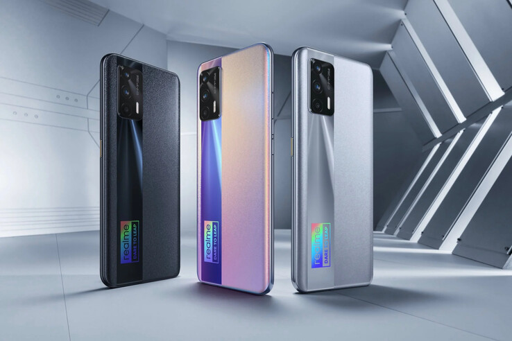 El Realme GT Neo en todos sus nuevos colores. (Fuente: Realme)