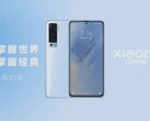 Un render del "Xiaomi 12X". (Fuente: Weibo)