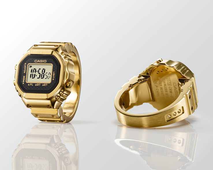 El reloj Casio Gold Ring. (Fuente de la imagen: Casio)