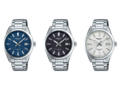 De izquierda a derecha (en la imagen), Casio Edifice EFV160D-2AV, EFV160D-1AV y EFV160D-7AV. (Fuente de la imagen: Casio)