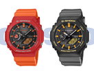Los Casio G-Shock GA-B2100DF-4AJR (izquierda) y GA-B2100DF-1AJR (derecha), en la imagen. (Fuente de la imagen: Casio - editado)