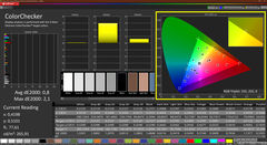 Calman Colorchecker calibrado