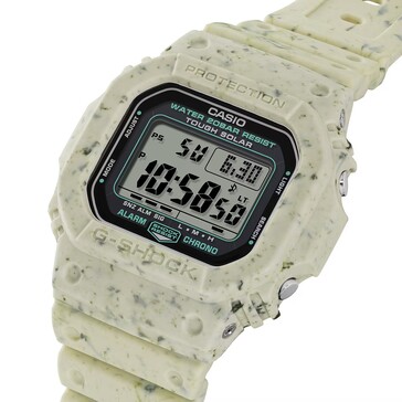 El G-5600BG presenta un sutil efecto moteado jaspeado en todo su exterior. (Fuente de la imagen: Casio US)