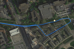 Prueba de GPS: Meizu X8 – Curva