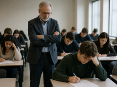 Las notas medias del examen final de Economía de la Universidad de Brown descendieron drásticamente con respecto a las de los exámenes parciales que se realizaron en casa.